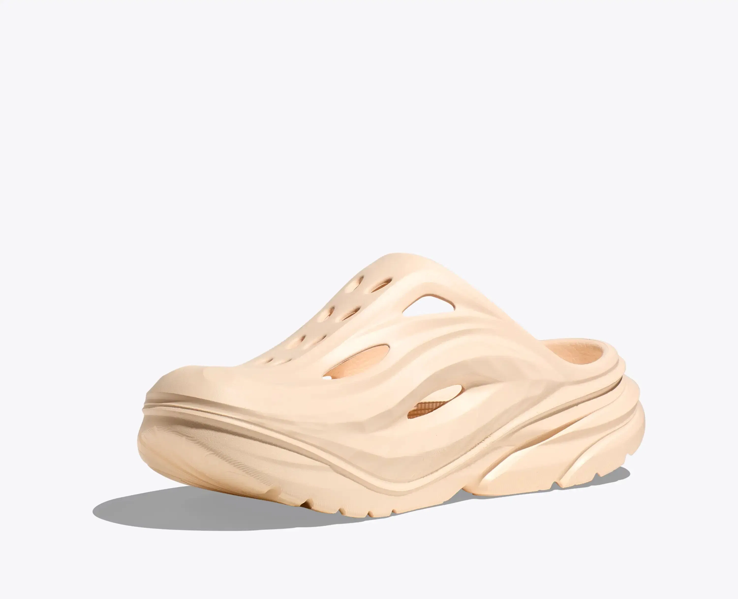 Hoka Ora Recovery Mule Vanilla Vanilla