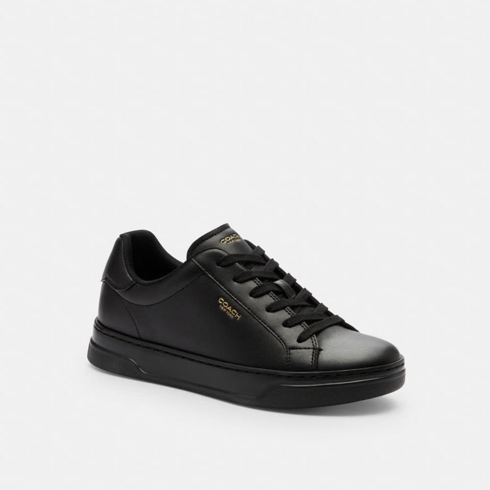 Women's Coach High Line Sneaker Black Black