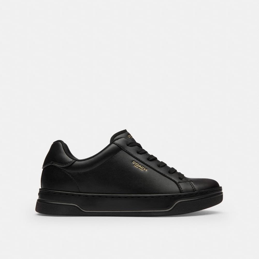 Women's Coach High Line Sneaker Black Black