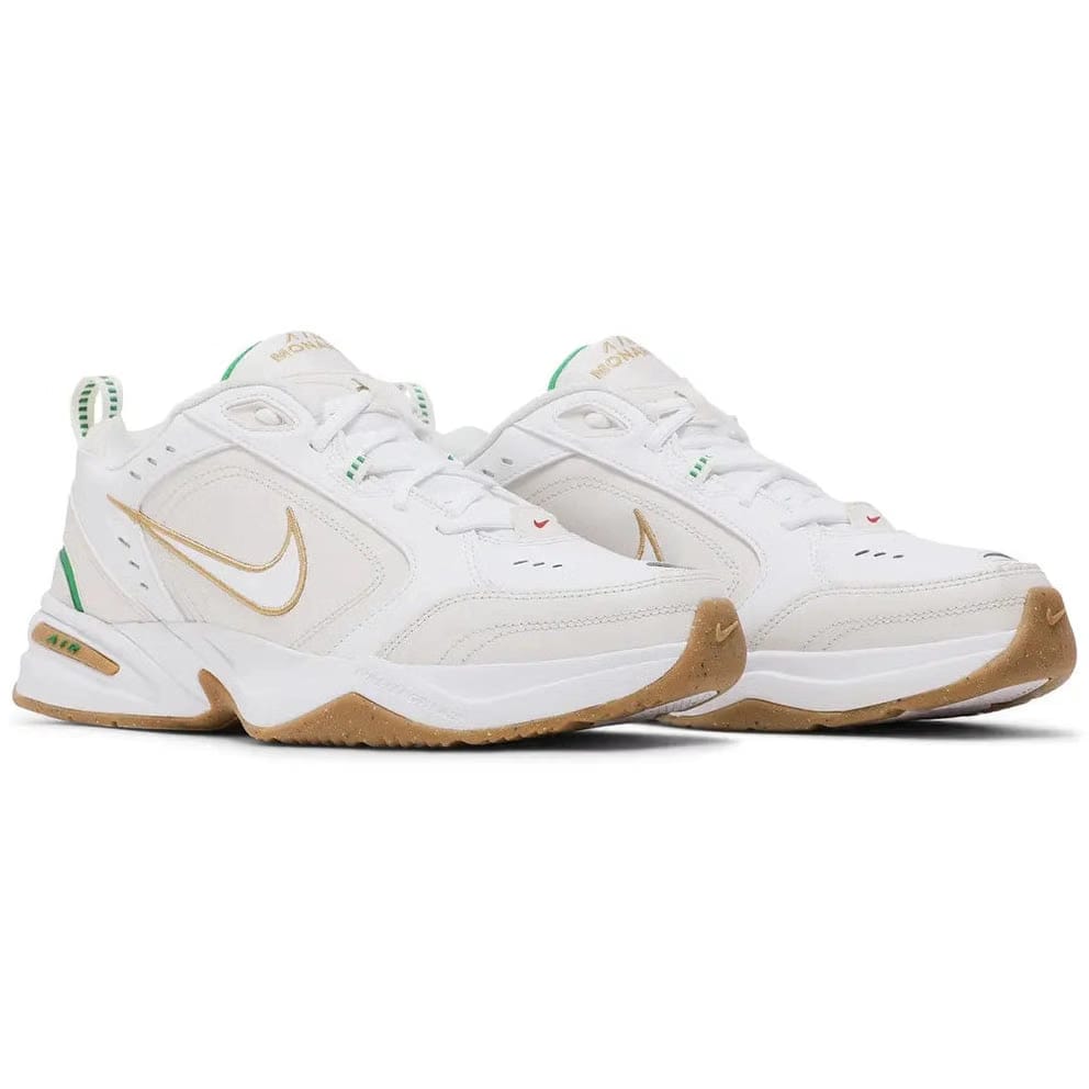 Nike Air Monarch IV 'White Lucky Green Gold'