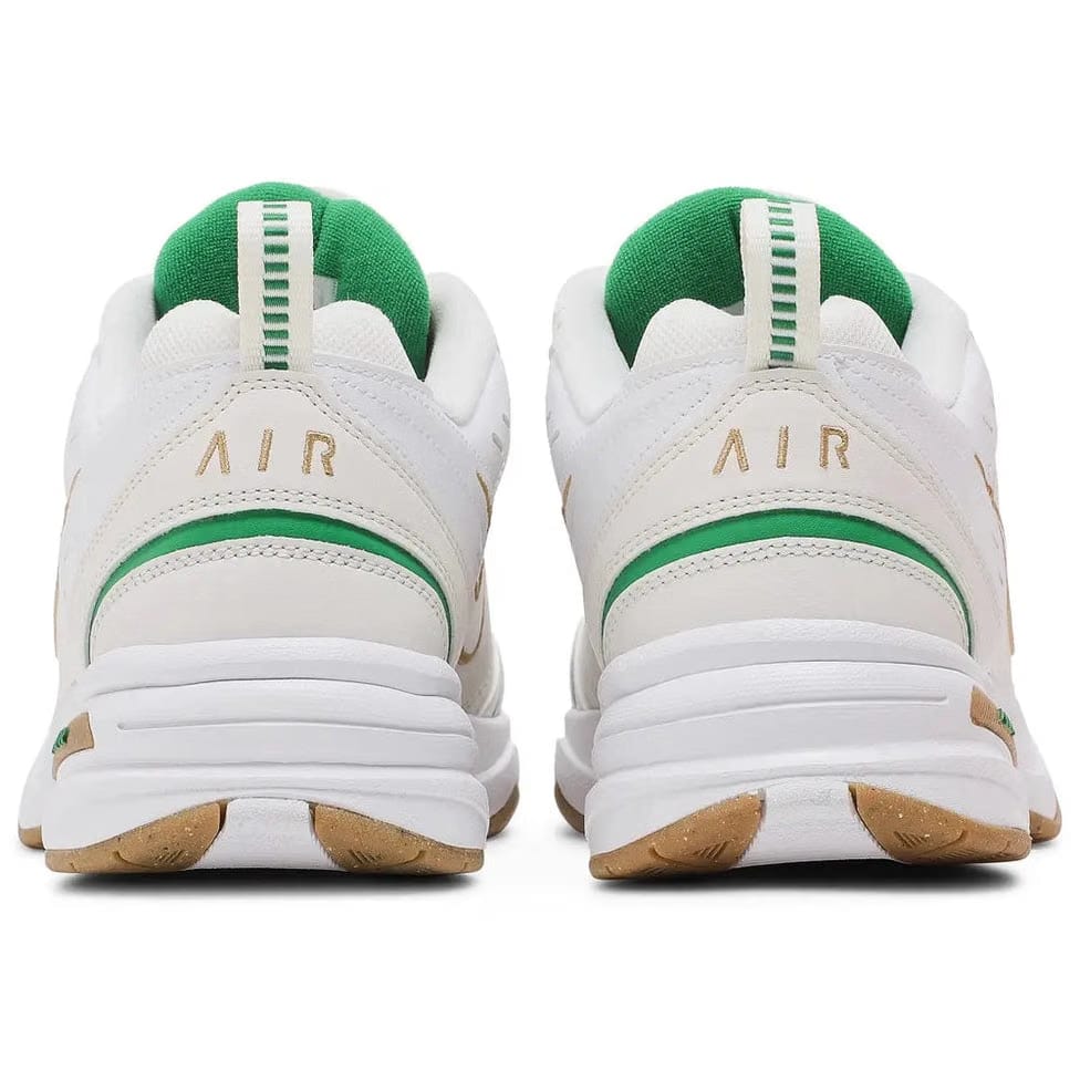 Nike Air Monarch IV 'White Lucky Green Gold'