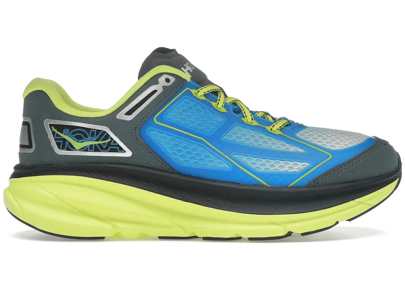 Hoka One One Clifton One9 Hoka Blue Hoka Citrus
