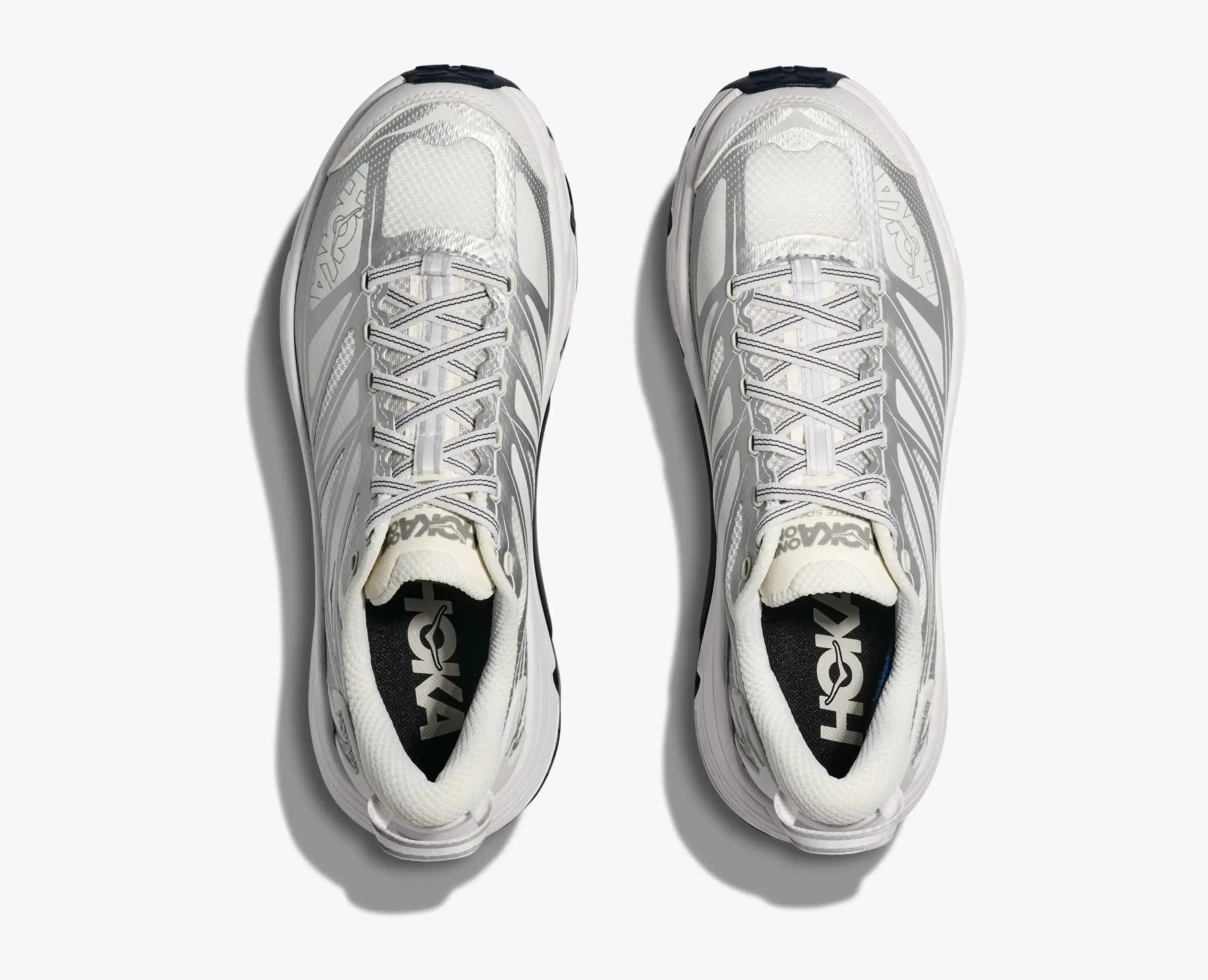 Hoka Mafate Speed 2 White Silver