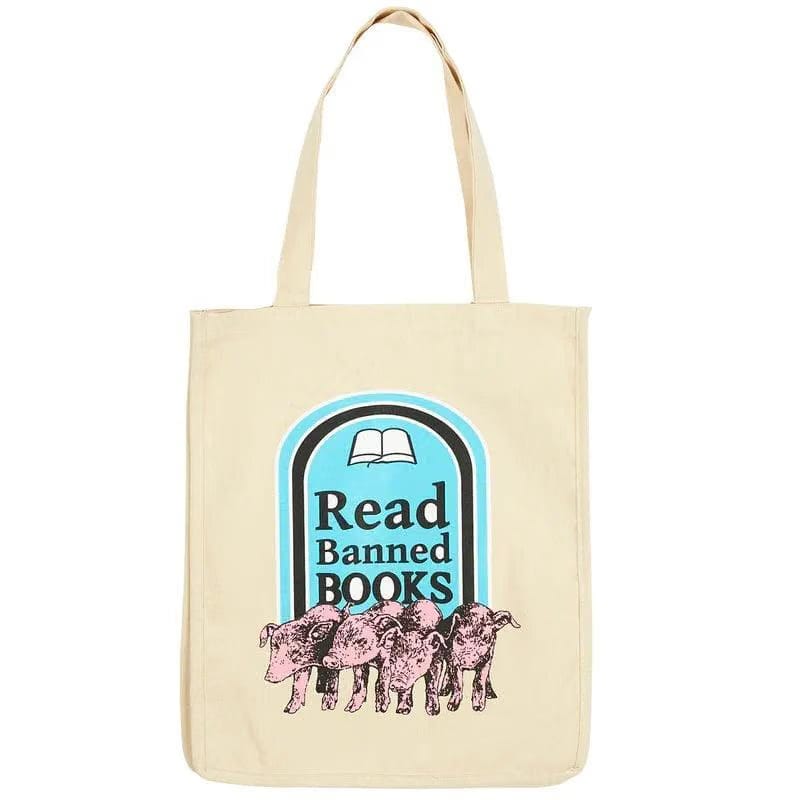 PLEASURES BANNED BOOKS TOTE