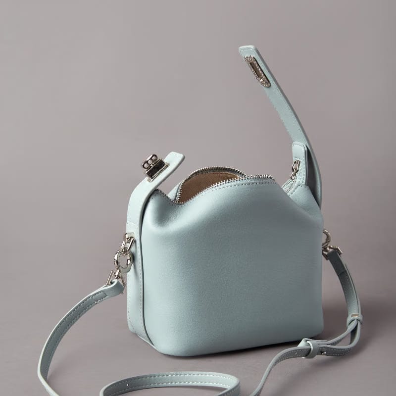 Liora - Ladies Leather Handbag | Illusion Blue