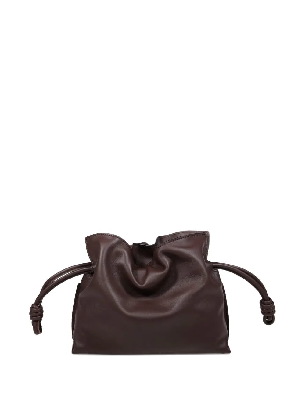 mini Flamenco leather clutch bag