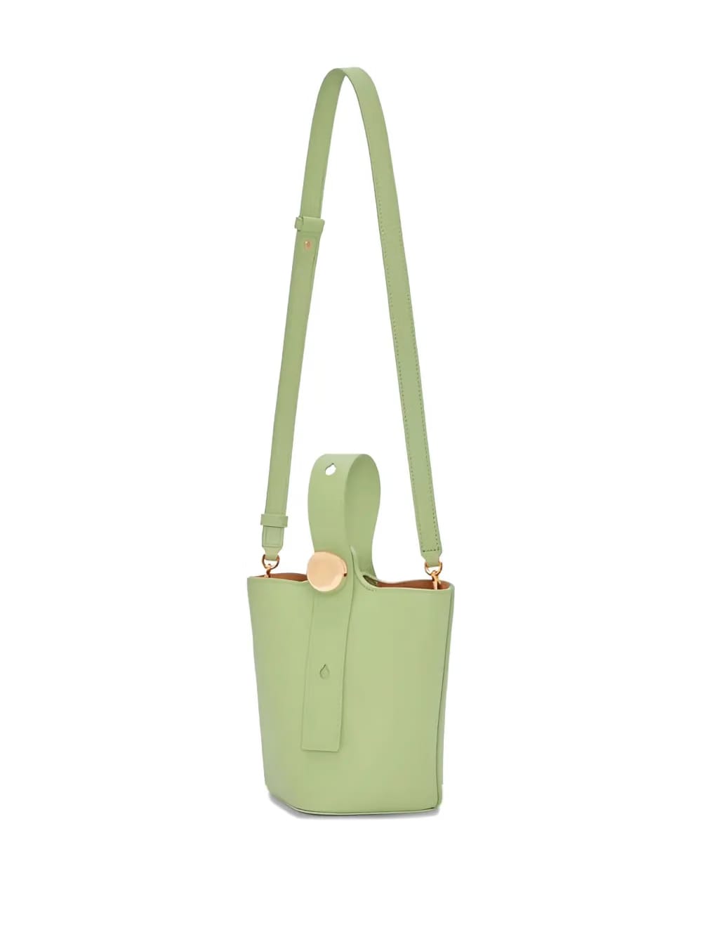 mini Pebble calfskin bucket bag
