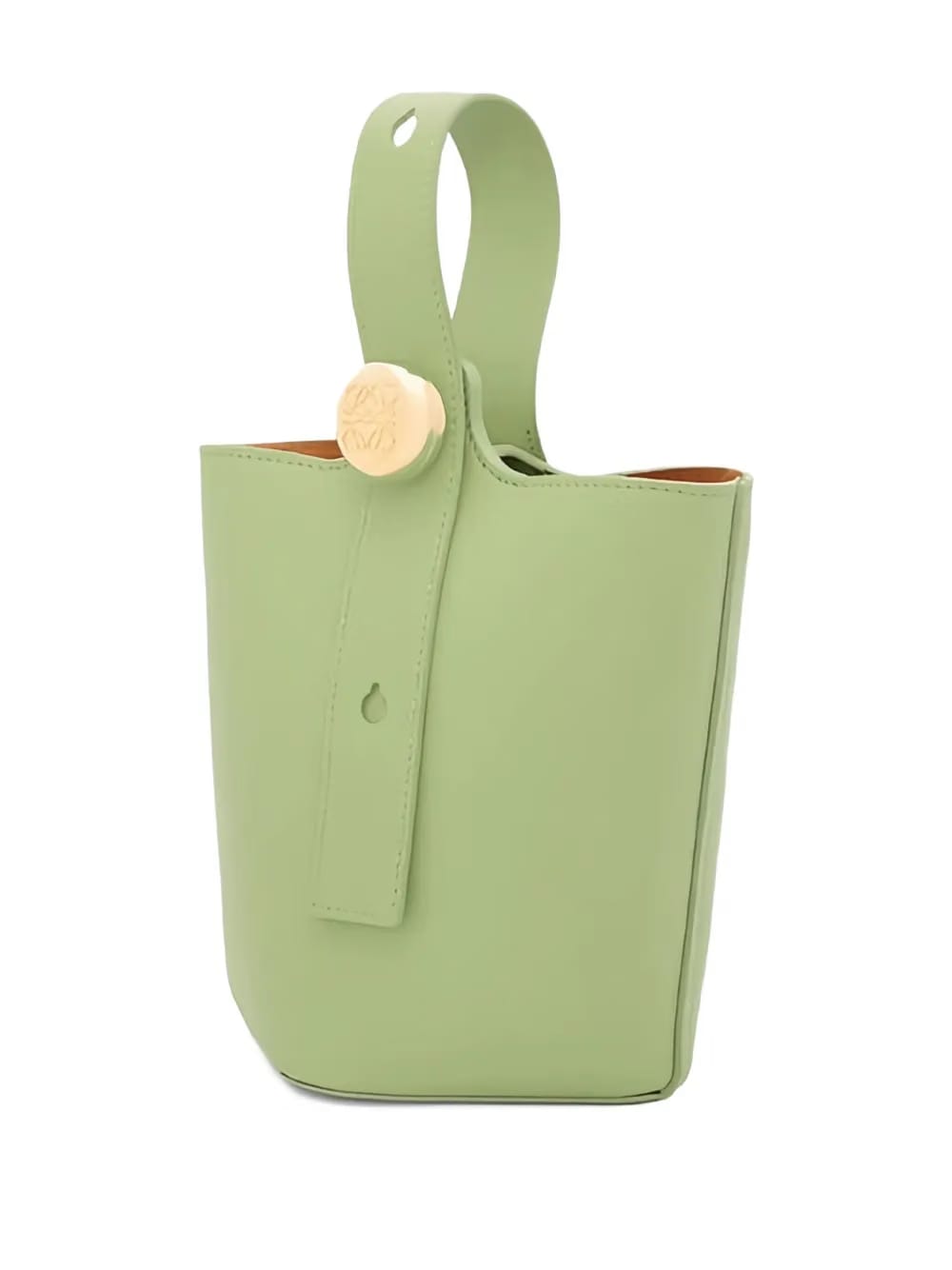 mini Pebble calfskin bucket bag