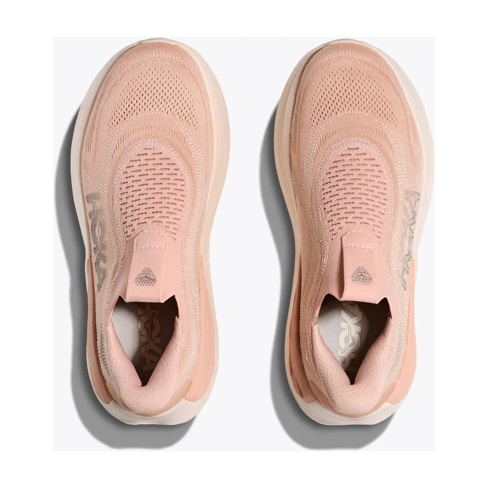 Hoka Women'S Skyward Laceless Rose Latte Rose Cream