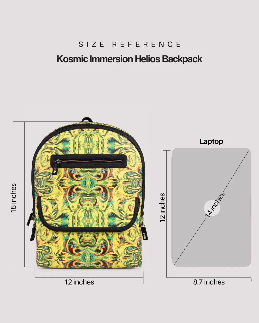 Kosmic Immersion Backpack- Helios Men