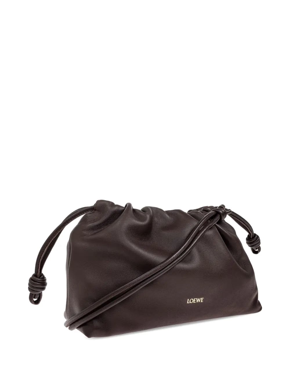 medium Flamenco leather clutch bag