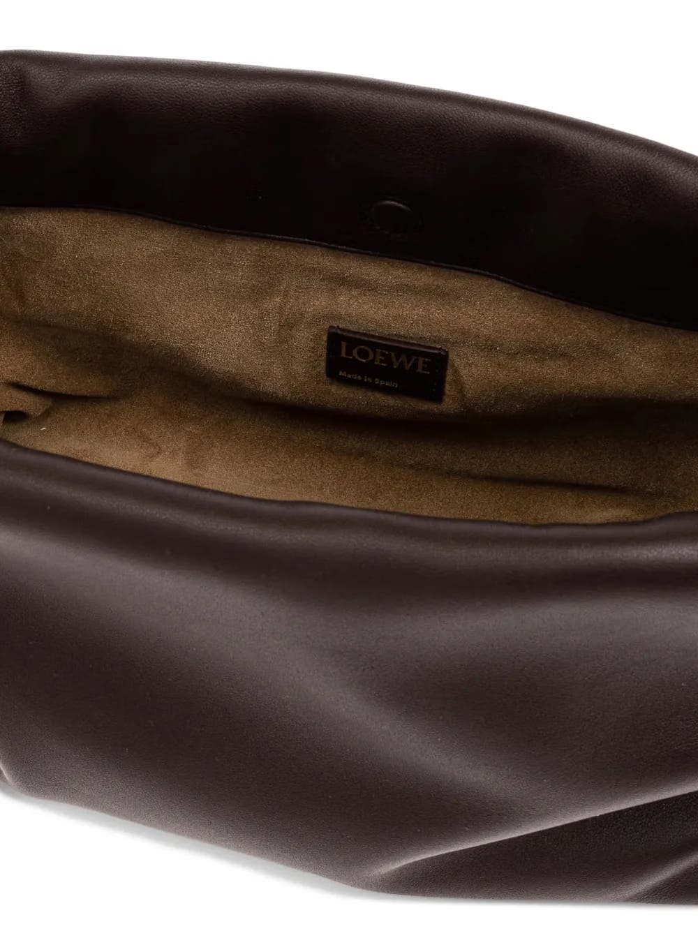 medium Flamenco leather clutch bag
