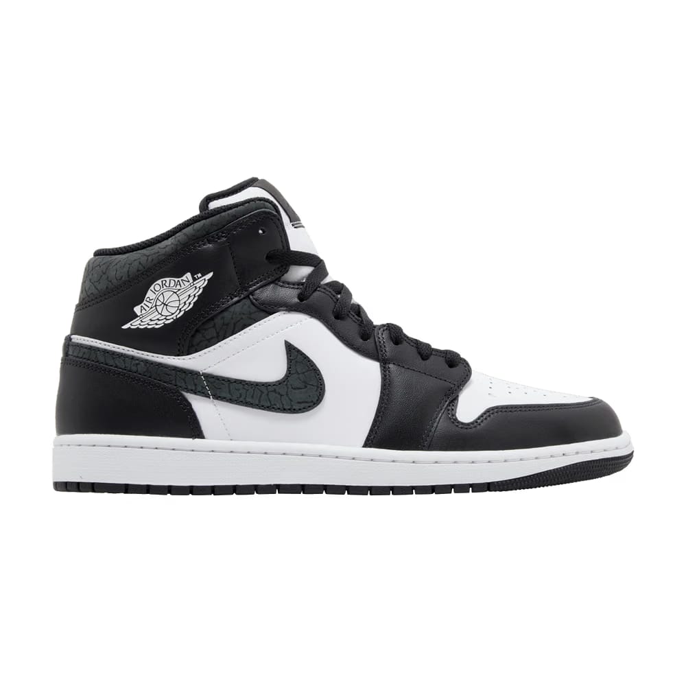 Air Jordan 1 Mid SE Off Noir/Black-White