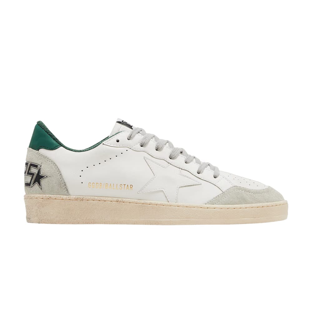 Golden Goose Ball Star White Ice Green