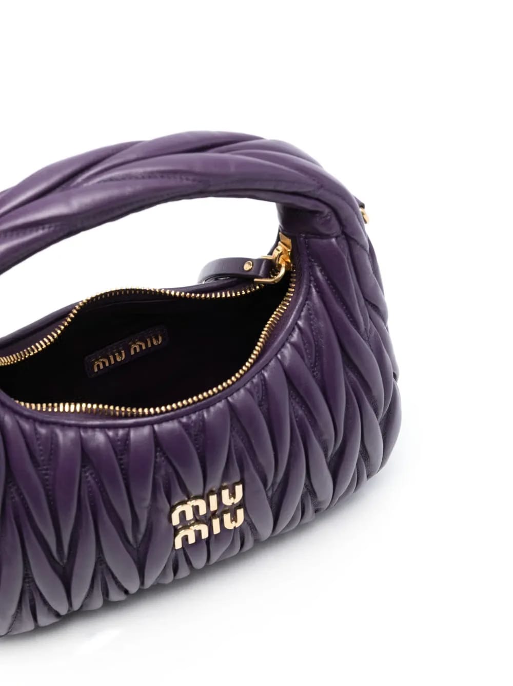 mini Wander matelassé shoulder bag