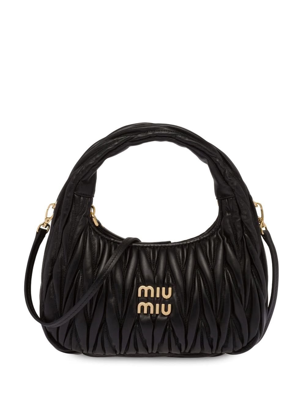 mini Wander matelassé shoulder bag