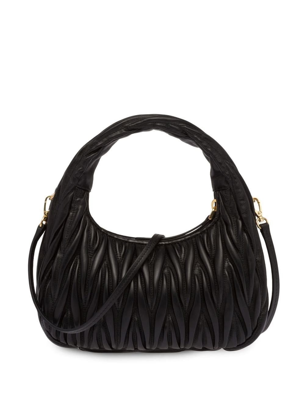 mini Wander matelassé shoulder bag