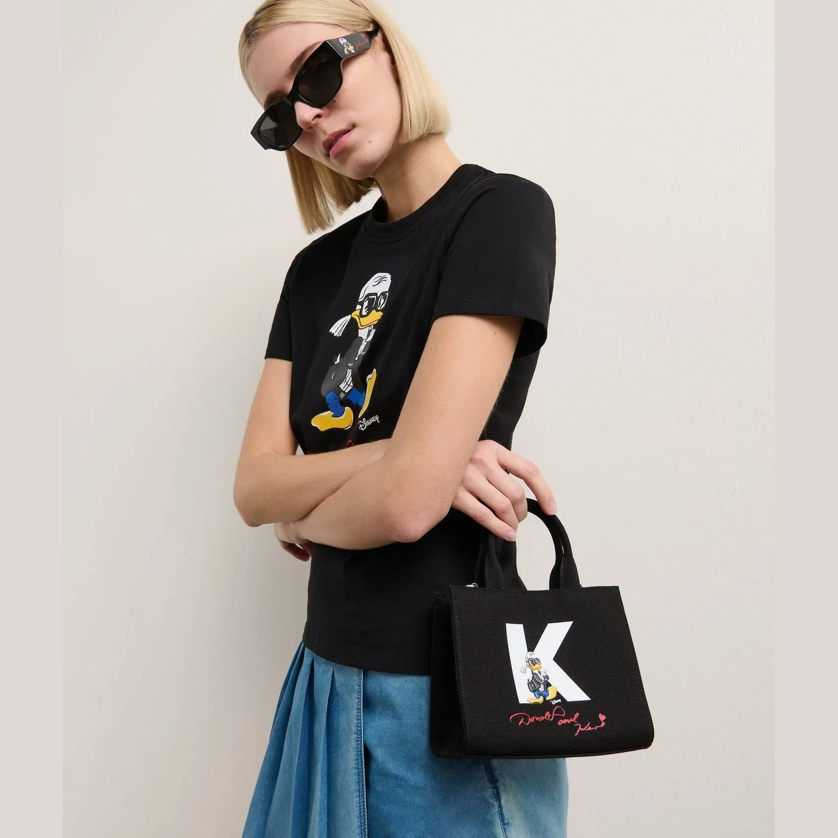 Karl Lagerfeld Disney X Kl Mini Shopper Black