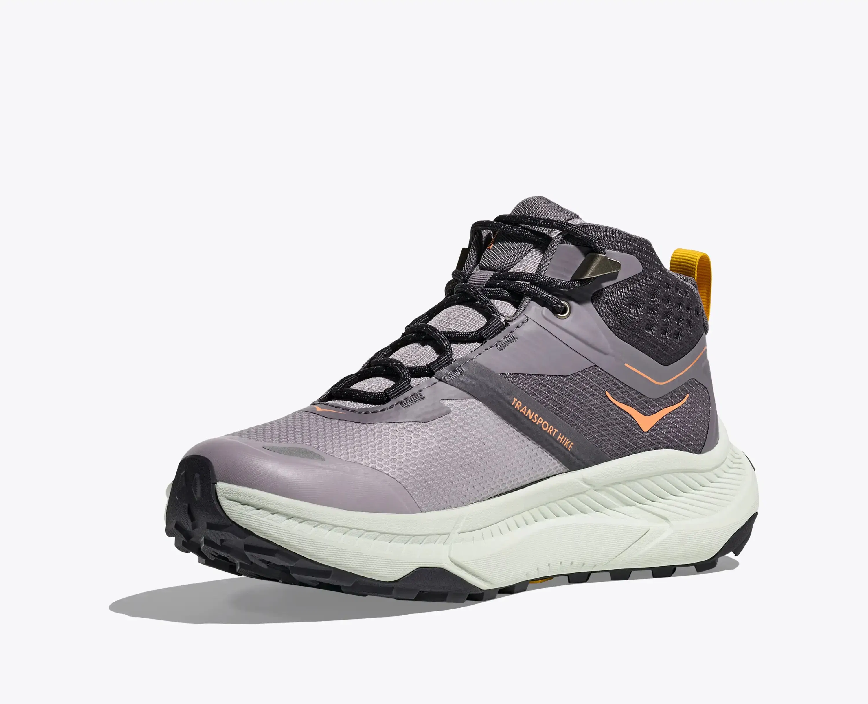 Hoka Women'S Transport Hike Gtx Grey Skies Sea Glass