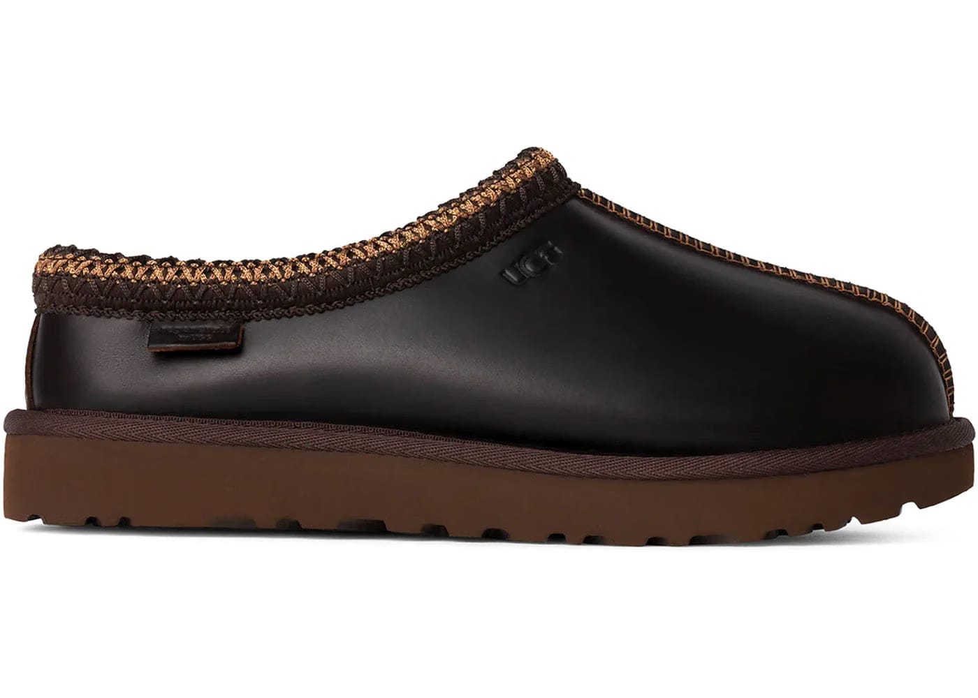 Ugg Tasman Lthr Regen Slipper Ironwood Womens
