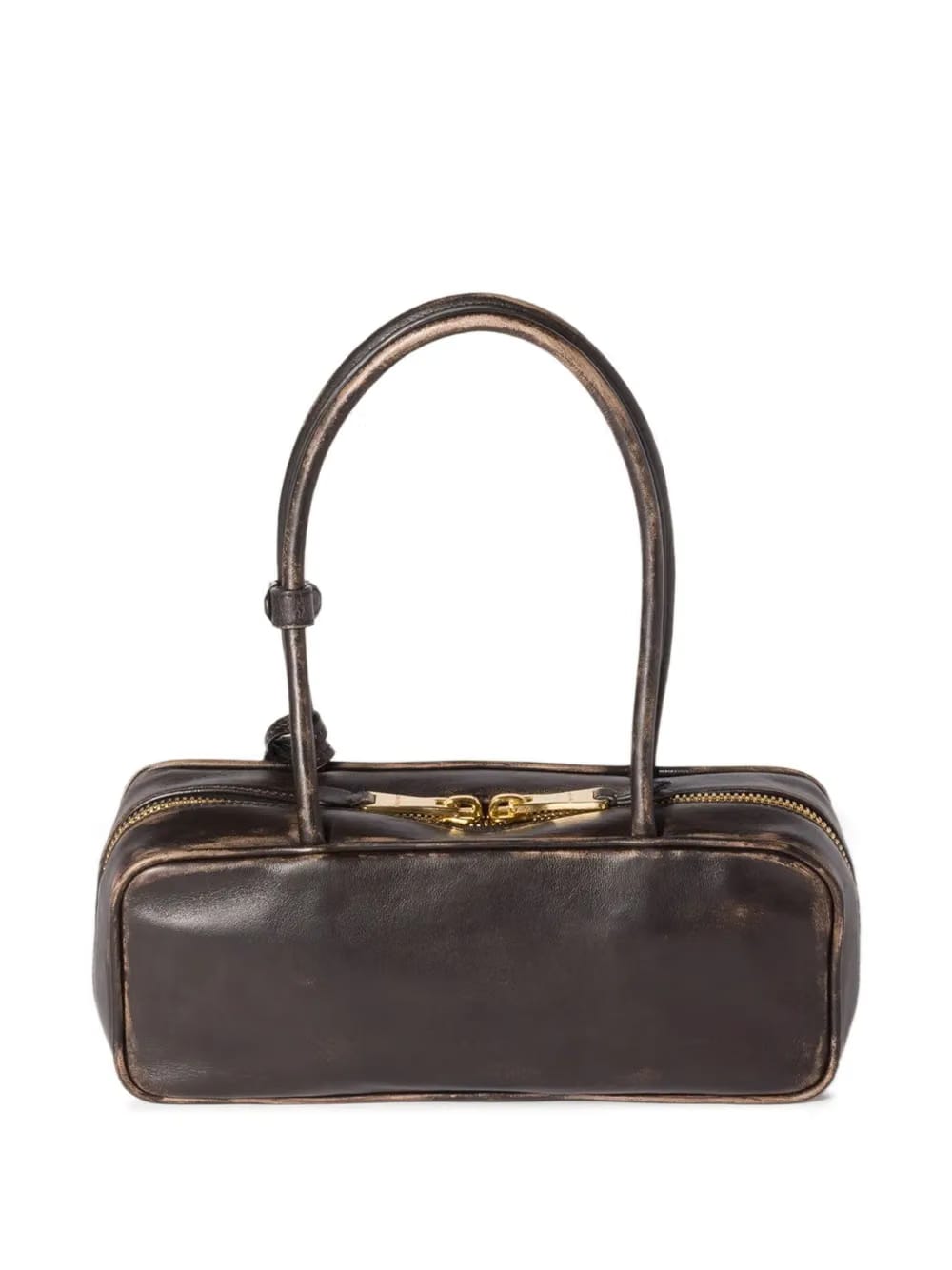 Beau logo-embossed tote bag