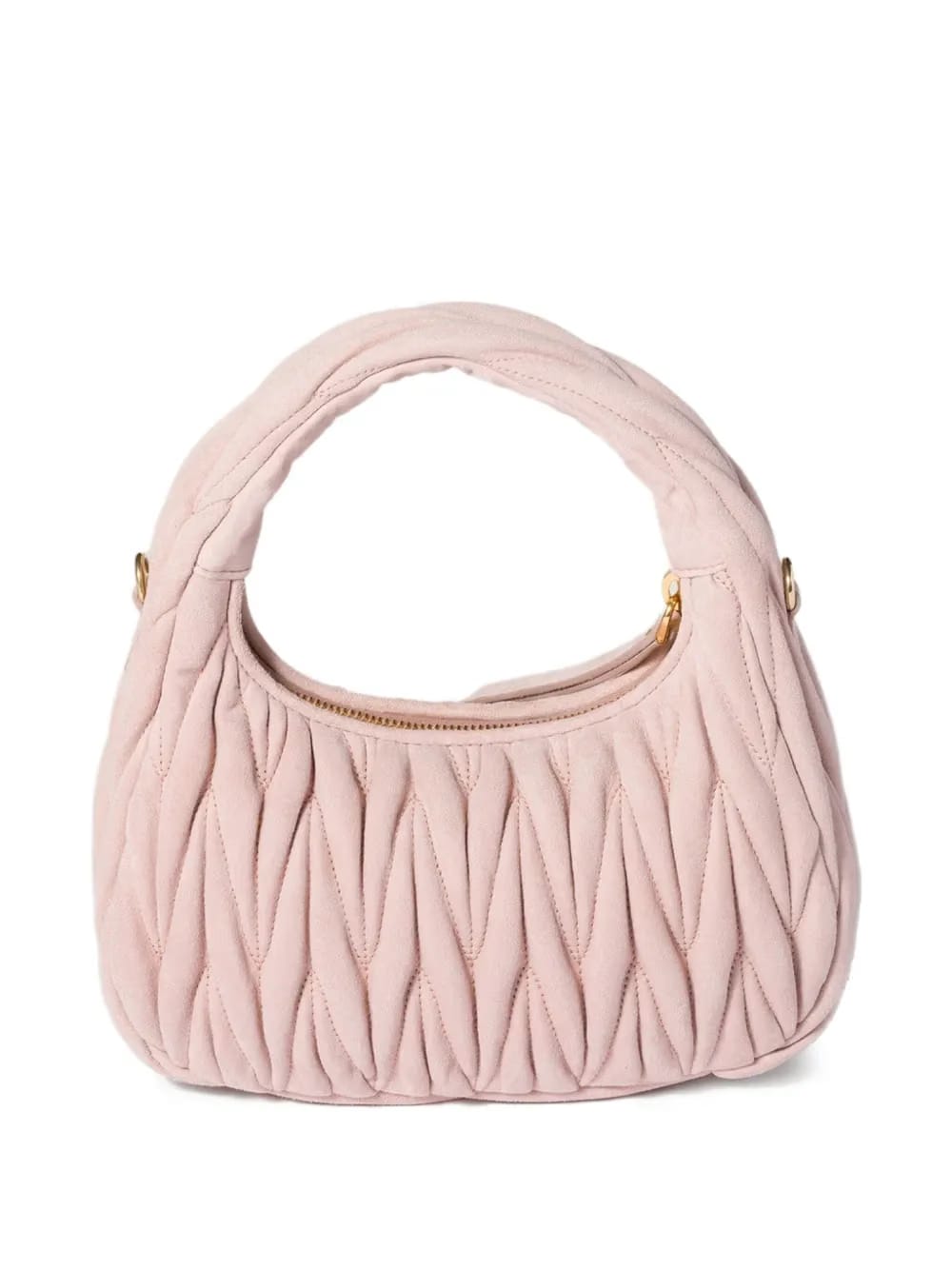 matelassé leather tote bag