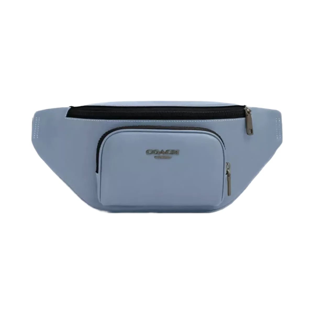 Coach Racer Small Belt Bag in Gunmetal Pale Lapis