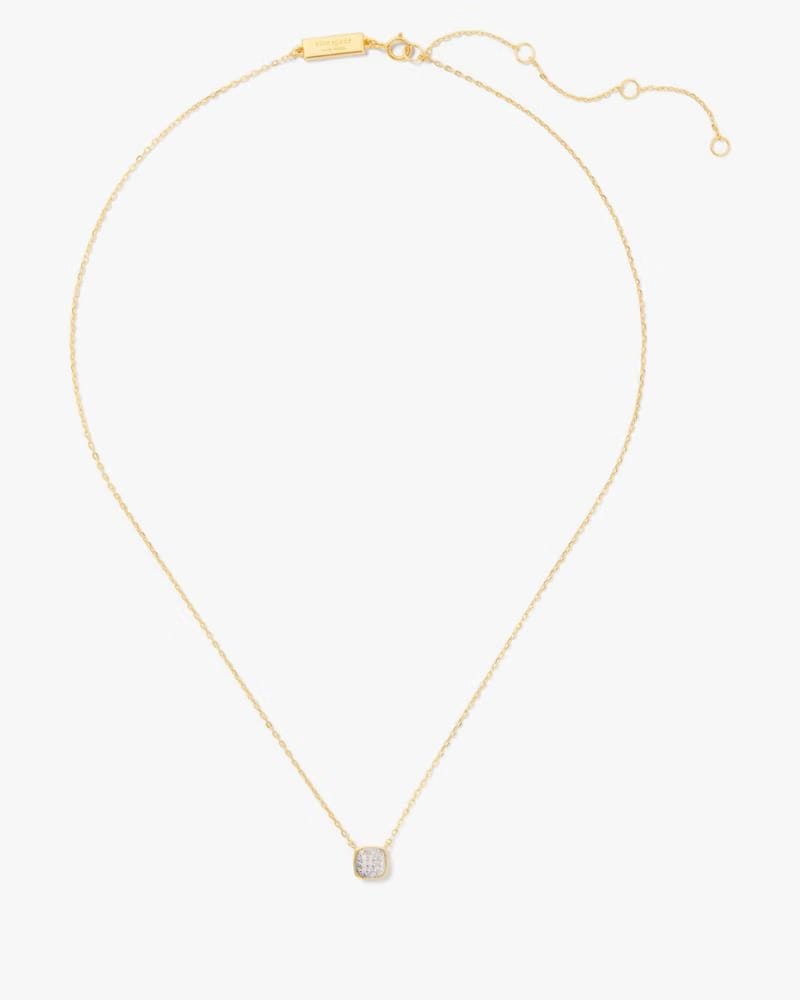 Kate Spade Fine Time To Shine Pavé Diamond Pendant