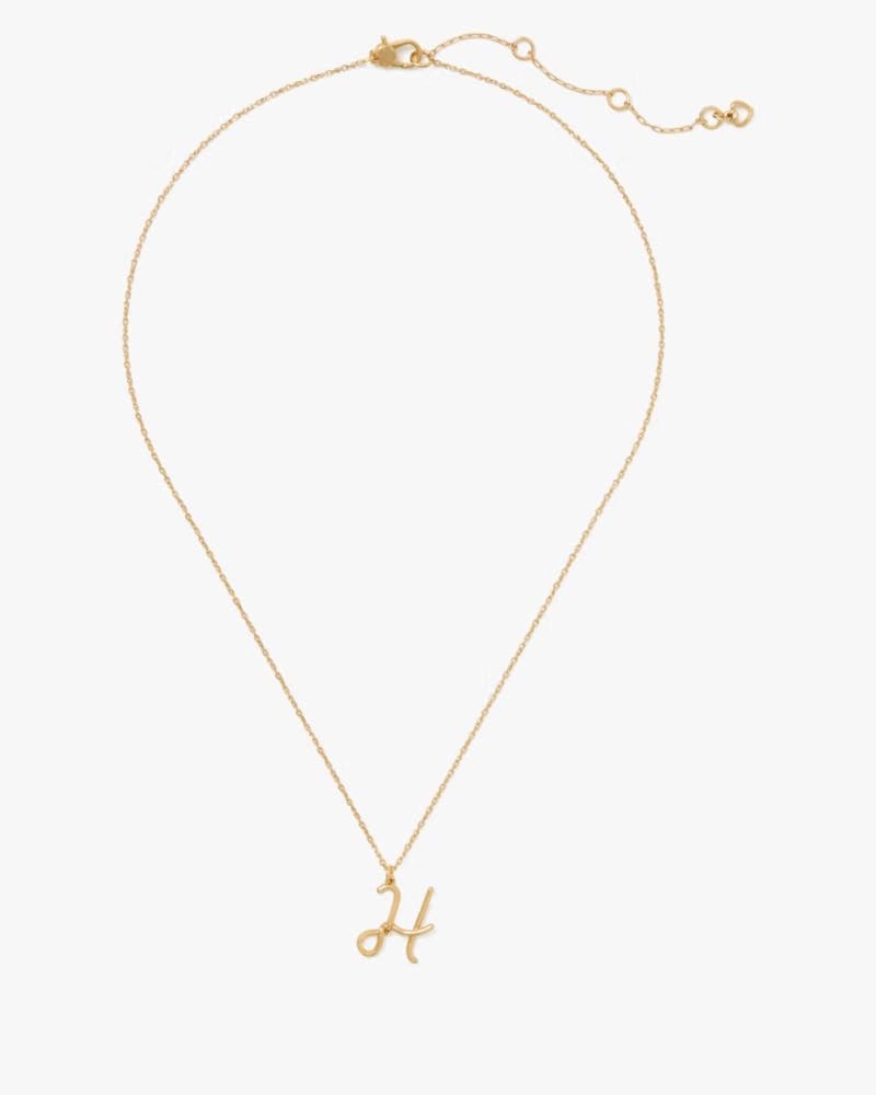 Initial Script H Pendant