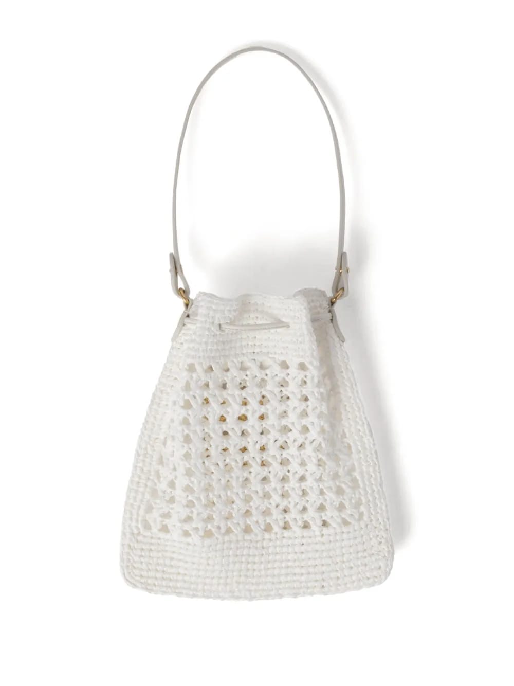 woven raffia mini bag