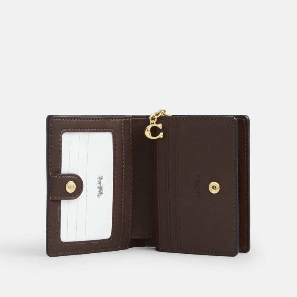 Snap Wallet In Ombre Signature Canvas