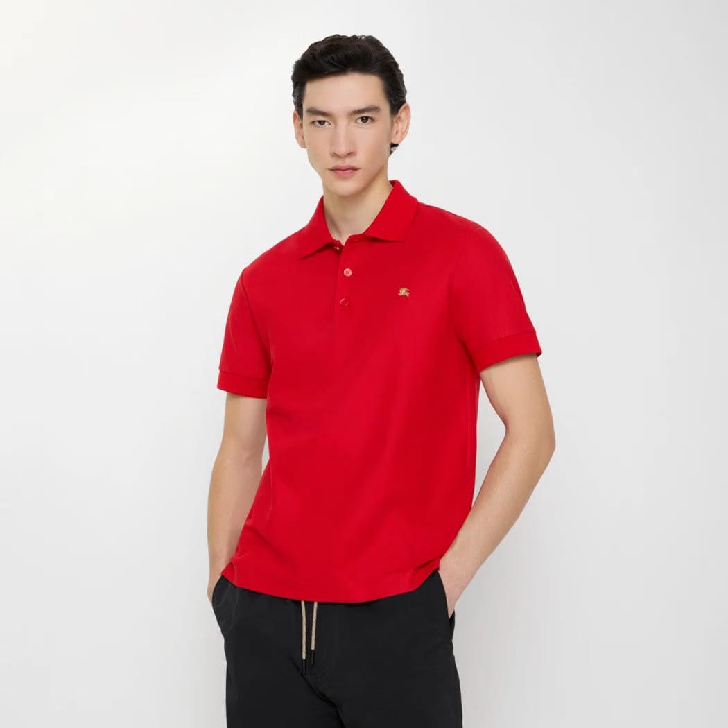Metal Knight Cotton Polo Shirt