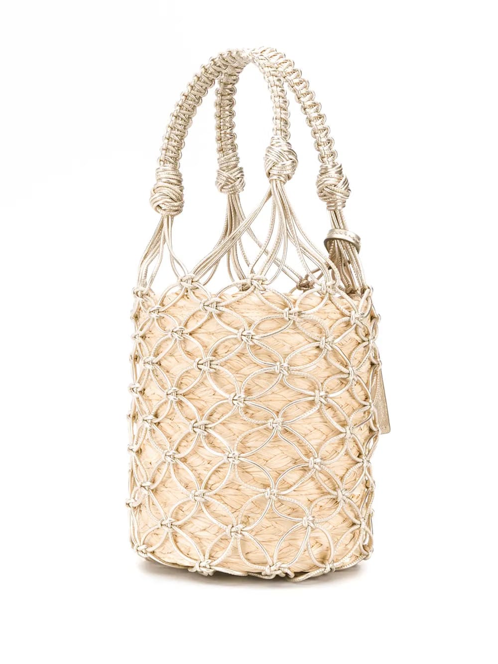 woven bucket bag