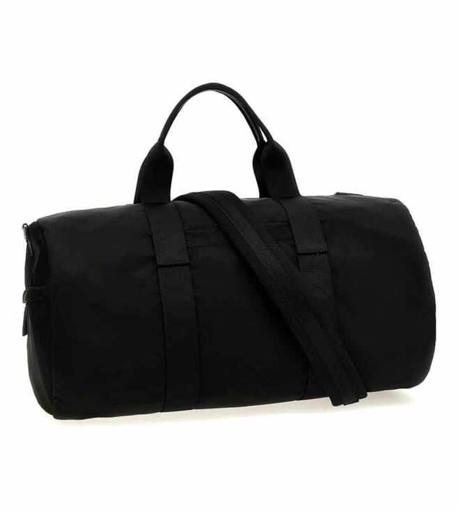 Black Logo Duffle Bag