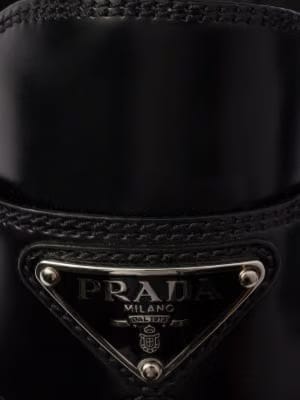 Prada 50mm Chocolate loafers