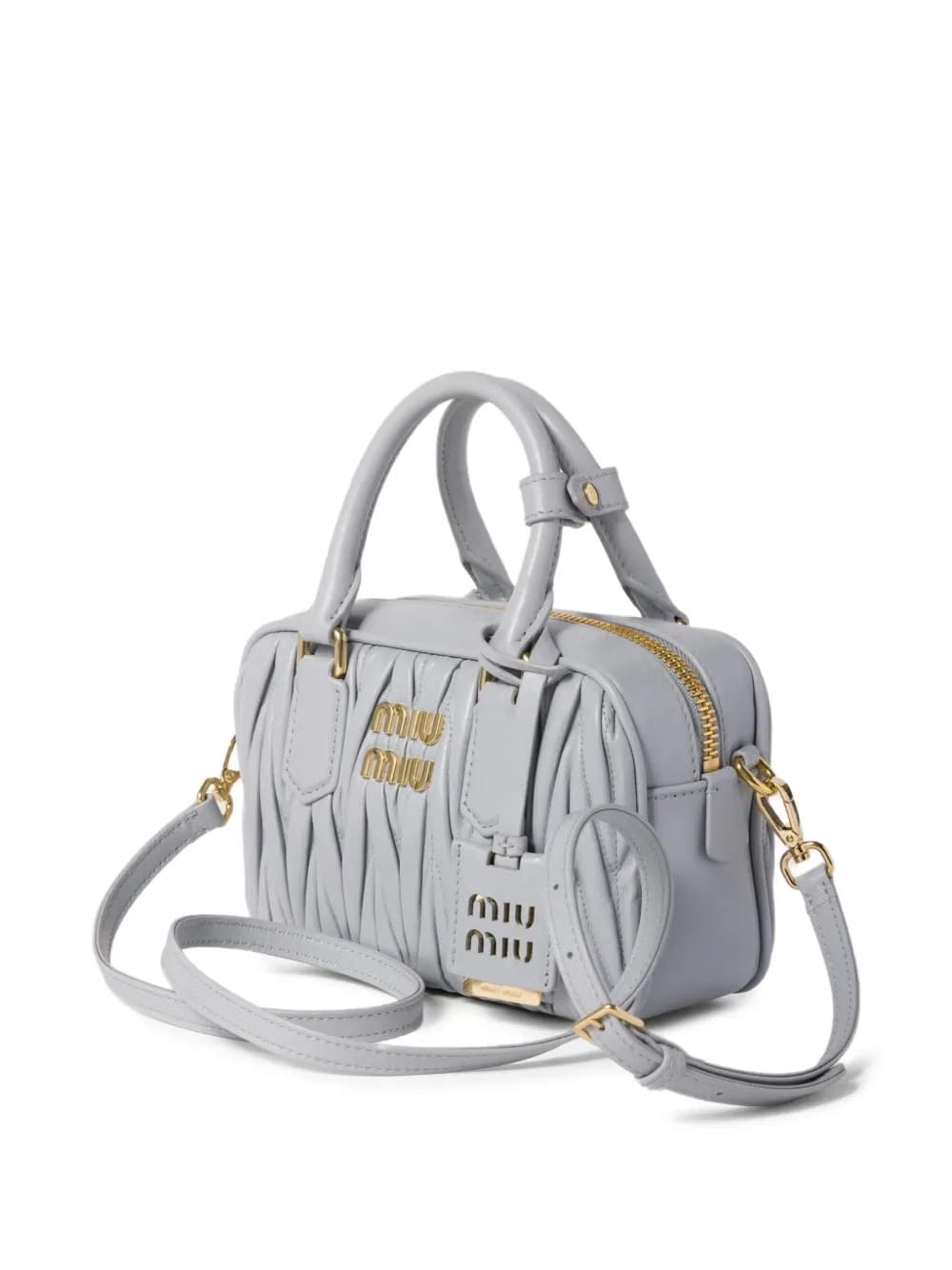 Arcadie matelassé leather bag