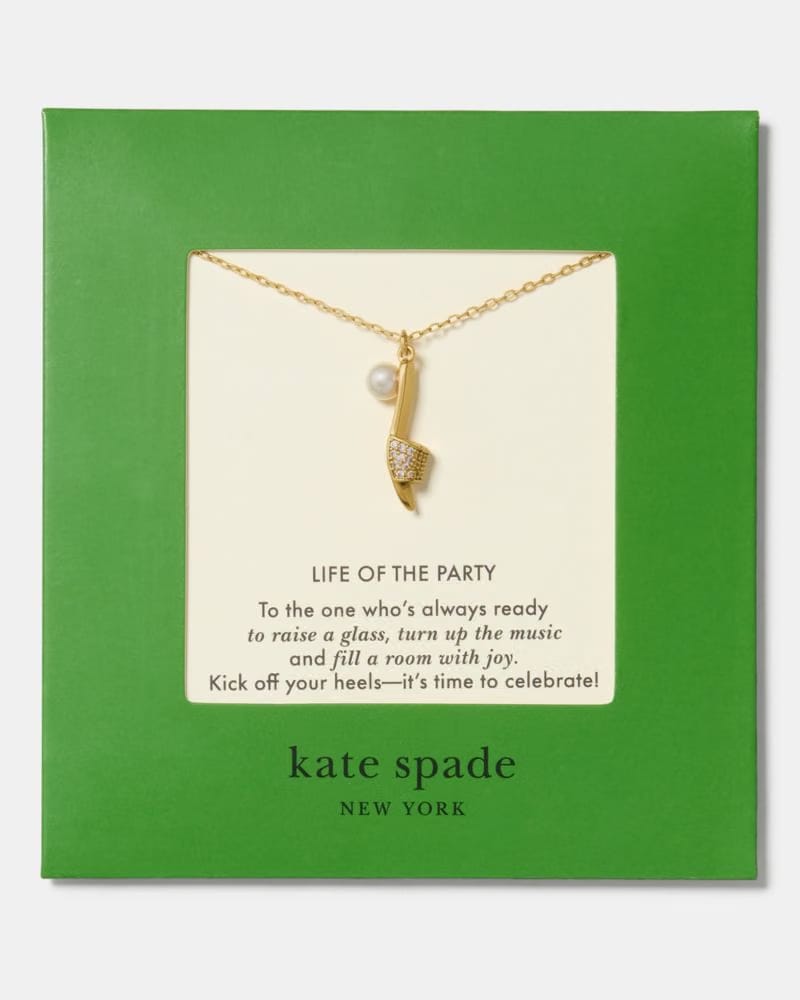Life Of The Party Carded Pendant