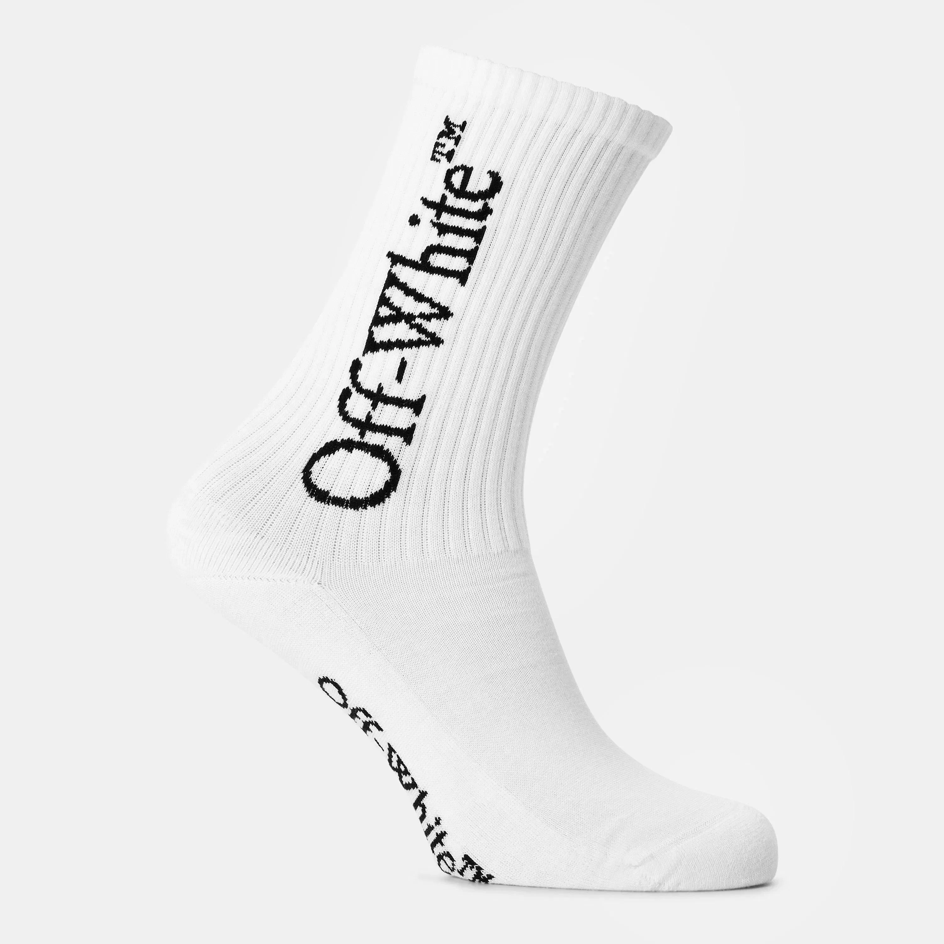 Ribbed Crew Socks