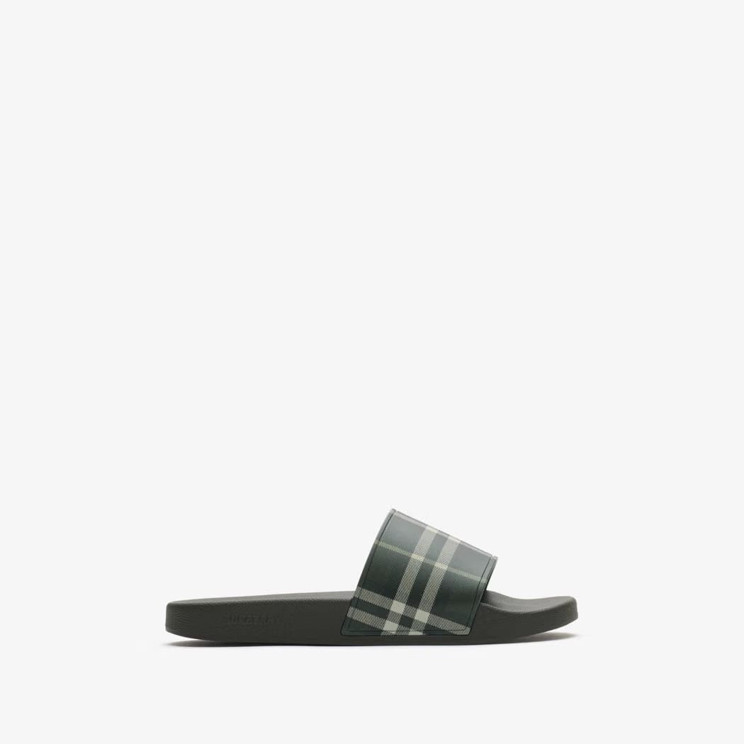 Burberry Check Slides