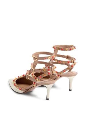 Rockstud embellished pumps