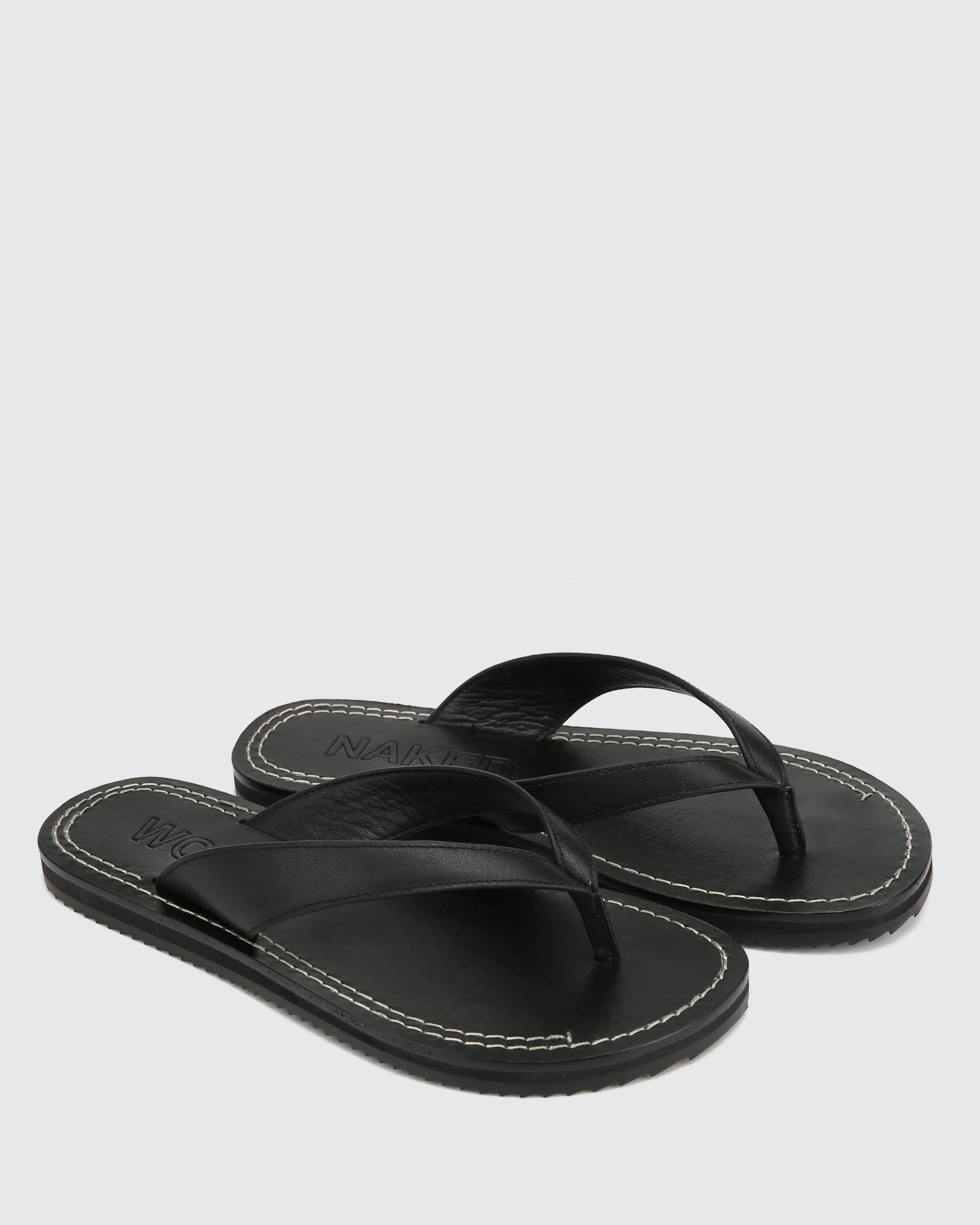 St Barths Black Leather
