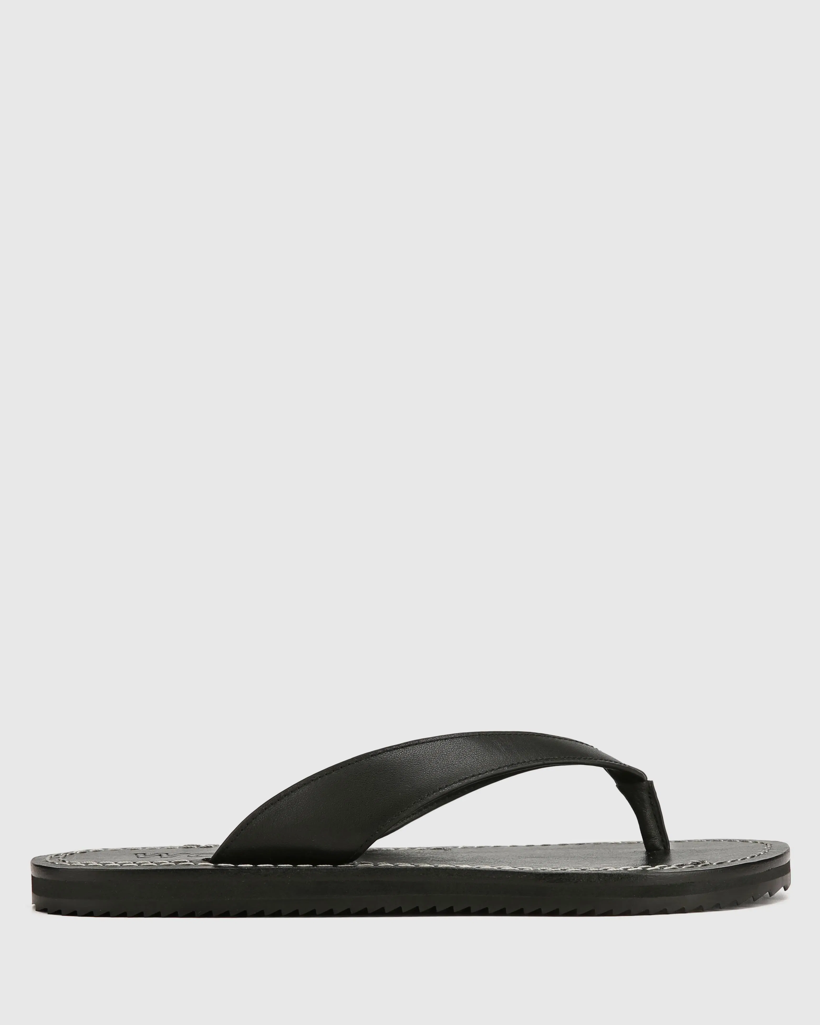 St Barths Black Leather