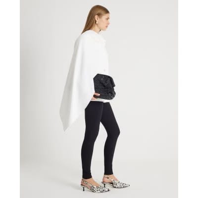 Black Ponte Leggings