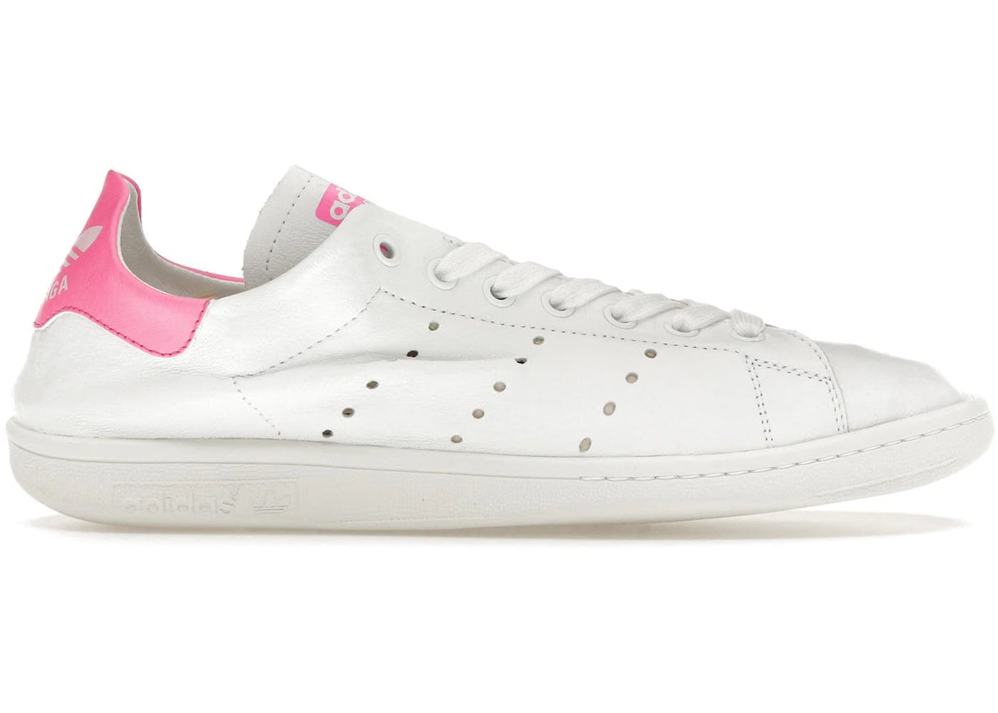 Balenciaga X Adidas Stan Smith White Pink Glow Womens