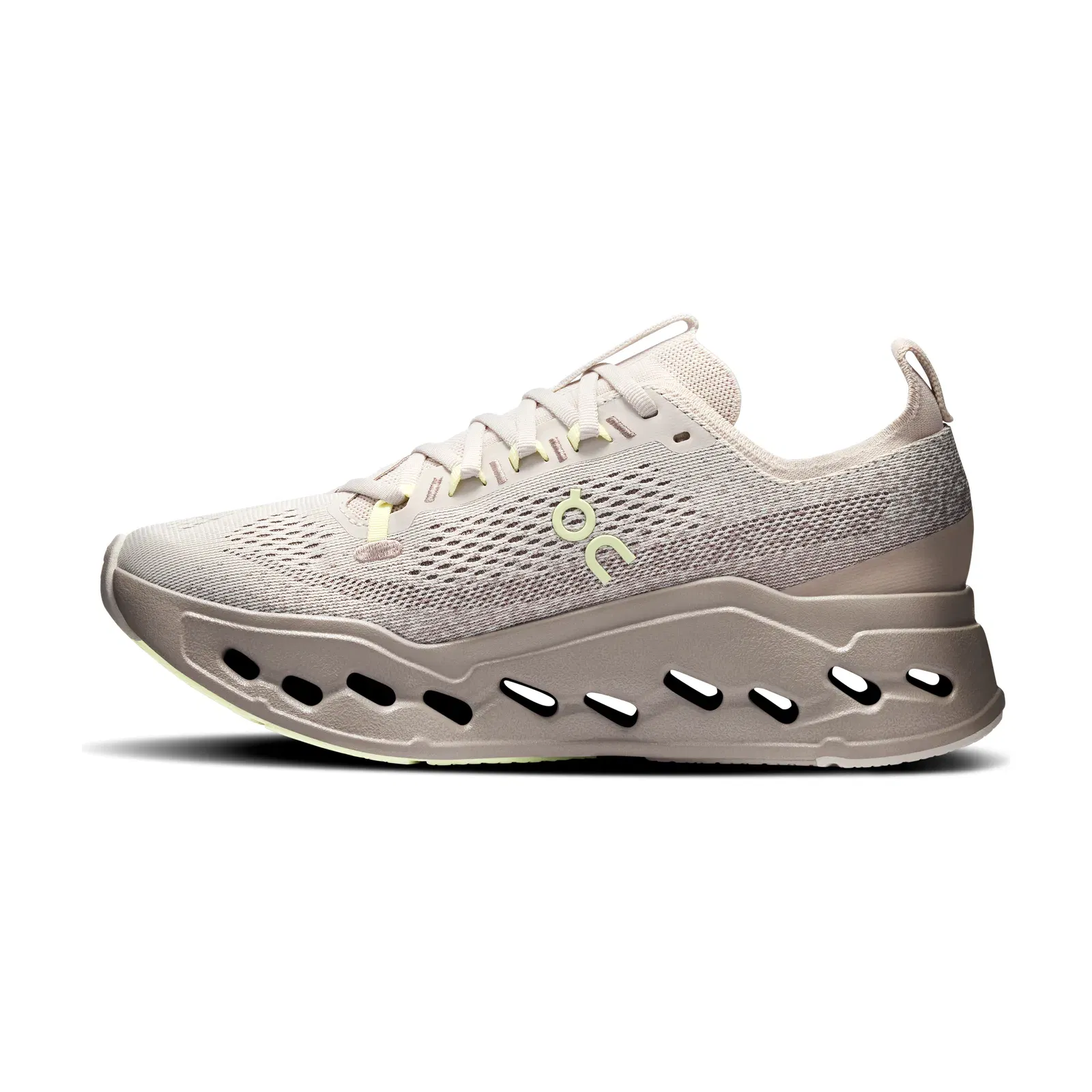 On Cloudsurfer Max Pelican Limelight (Women'S)