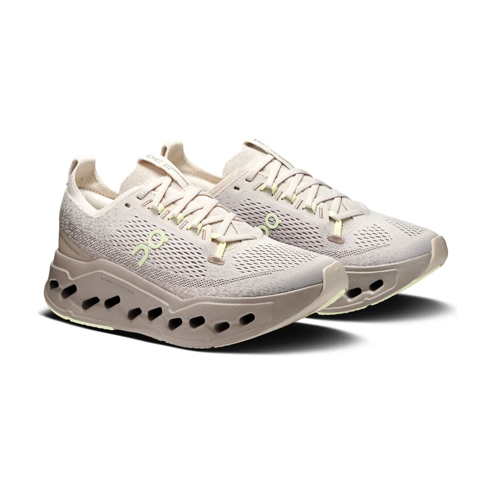 On Cloudsurfer Max Pelican Limelight (Women'S)