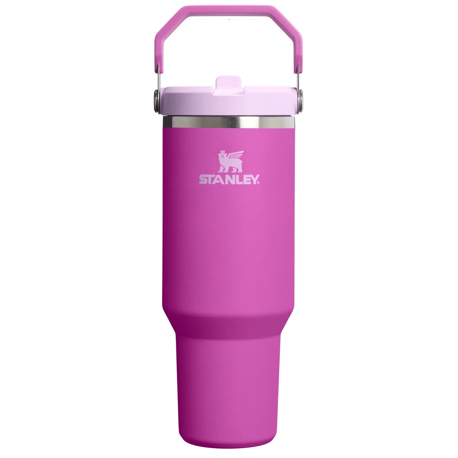 The IceFlow Flip Straw Tumbler | 40 OZ - Stanley Create Dark Blossom
