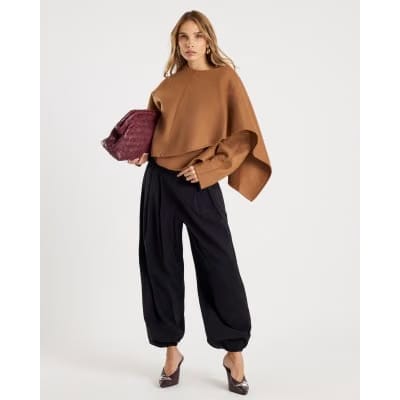 Black Balloon Trousers