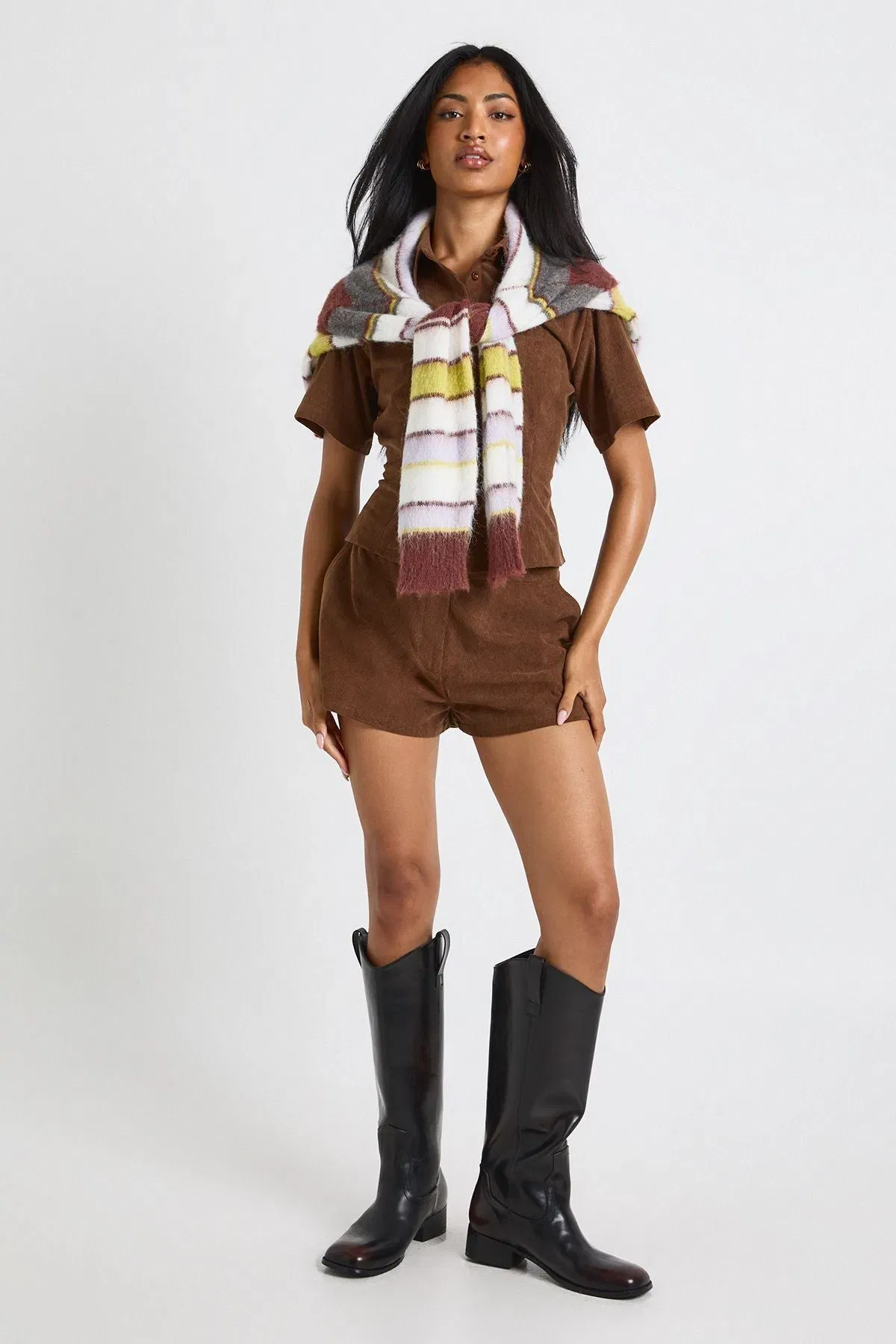 Cord Mini Short