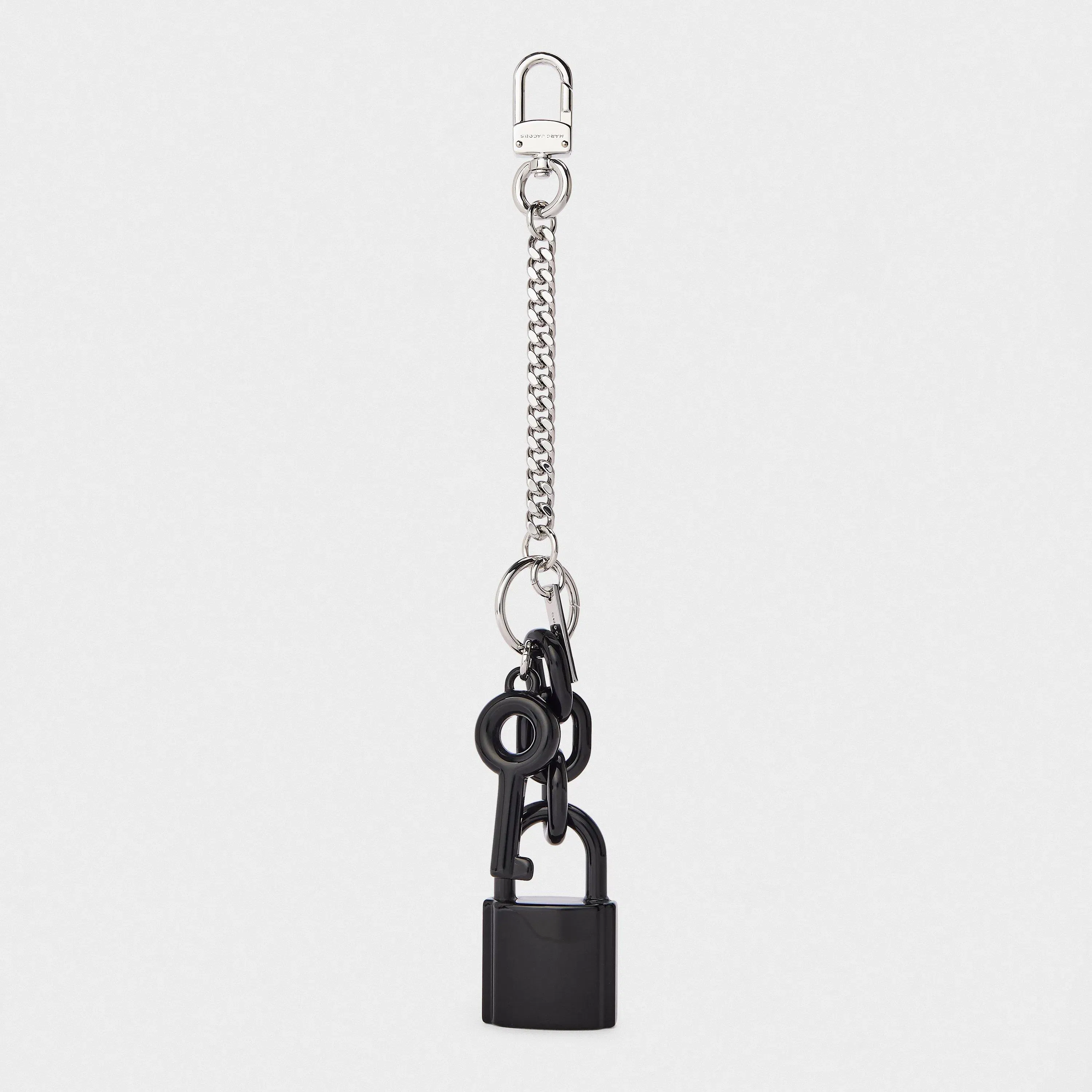 Padlock Charm Keyring